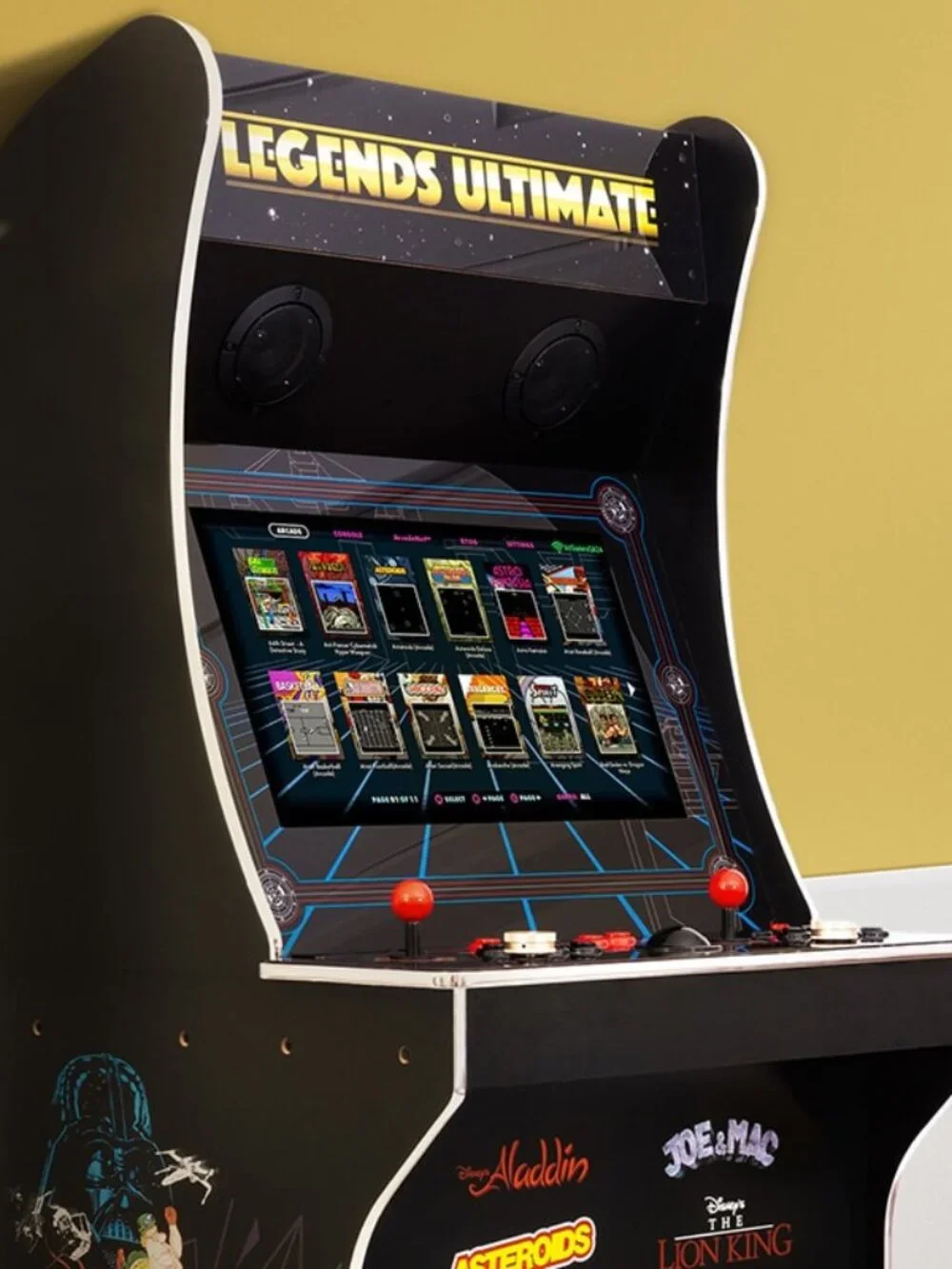 AtGames Coinopsx Button Map User Guide - Includes BONUS 8000 BYOG Expansion Pack